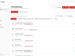 Transactions Page