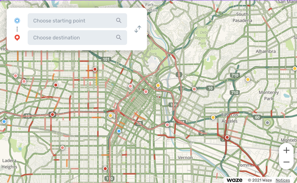 Waze Screenshot 1