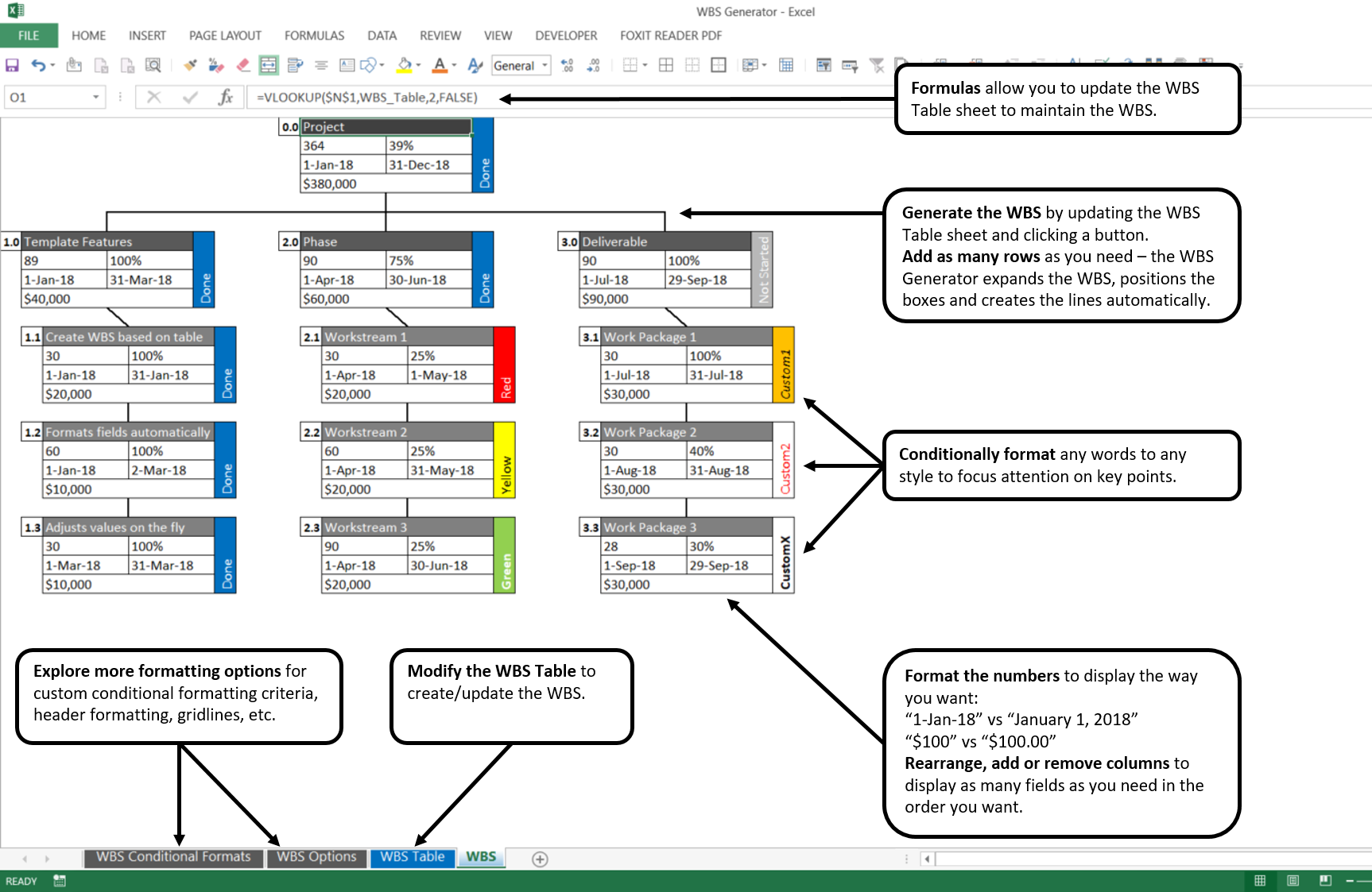 コンプリート！ wbs excel template free download 255312 Wbs excel template free