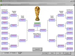 Simulated path to world cup winner