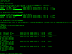 wcgstats: Showing some characteristics of a workunit