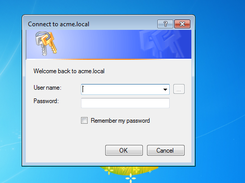 Windows Domain Credentials Phishing Tool Screenshot 1