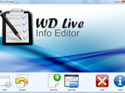 WD Live Info Editor Screenshot 1