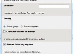 WdsGui Change Settings