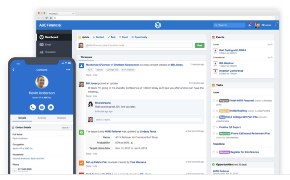 Wealthbox Screenshot 1