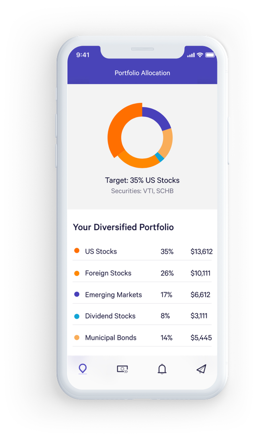 Wealthfront Screenshot 1