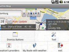 Weather Map Screenshot 1