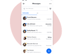 Weave Messages- Easy one-click communication wherever you are. Engage customers, send updates, schedule appointments and answer questions with Weave’s powerful two-way texting.