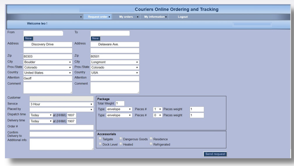 Simply Dispatch Screenshot 1