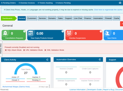 General Dashboard