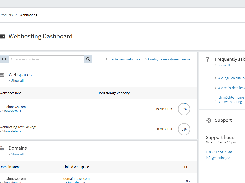 Webhosting dashboard