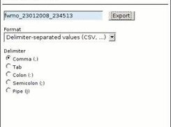 Logbook Export