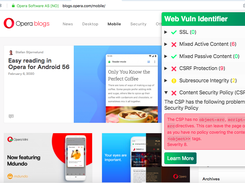 Add-on for Opera in action
