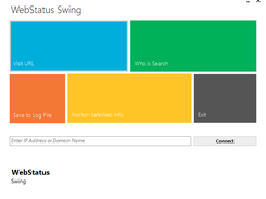Web Status Swing Screenshot 1
