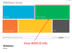 Web Status Swing Screenshot 2