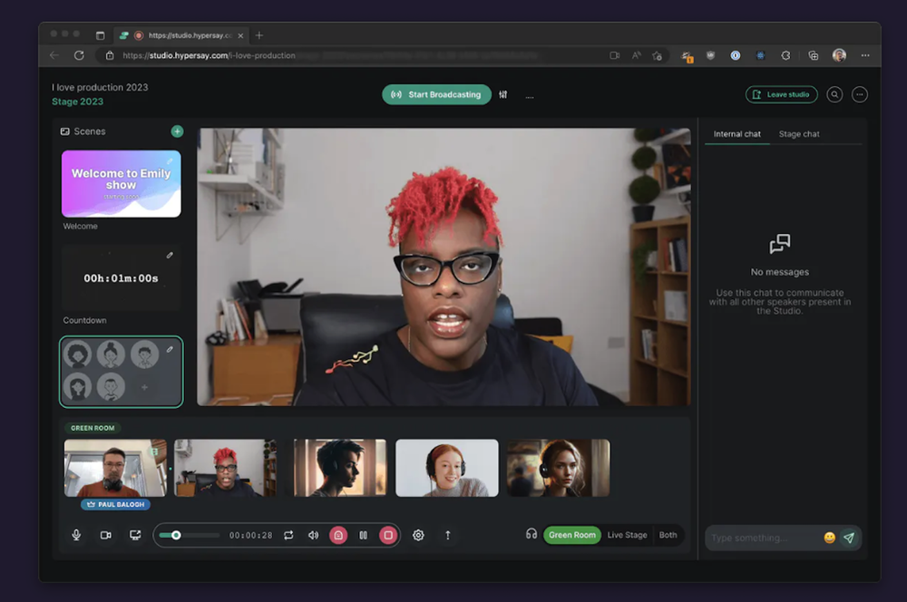 Hypersay Studio Screenshot 1