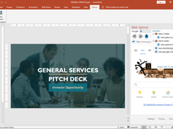 Web Xplorer | PowerPoint Task Pane