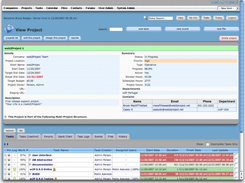 web2project Screenshot 1