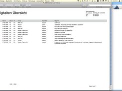 Task Report / Bericht (Technikerbericht)