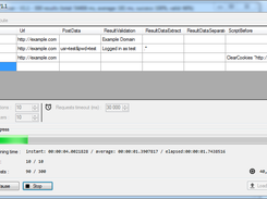 Run your test on your web application