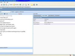 Agent chat window