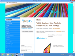 Web-Browser Screenshot 1