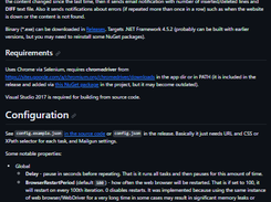 WebChangeNotifier Screenshot 1