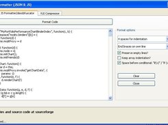 Formatting for json and js codes