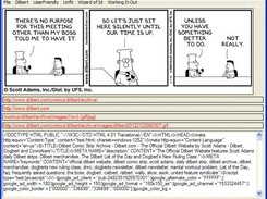 Web Comic Strip Reader showing Dilbert 