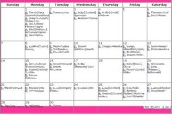 WCM - Calendar View