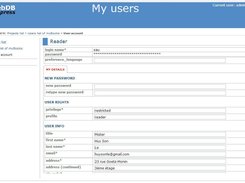 Users Management Tool