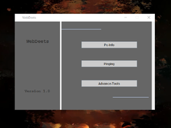 On Starting Up The WebDeets Application The Preview Will Be