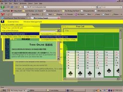 Detailed screen of one desktop running under Firefox.
