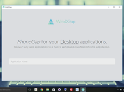 WebDGap on Windows