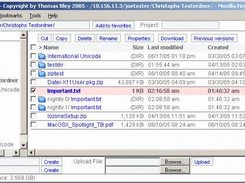 IntegraTUM WebDisk Snapshots