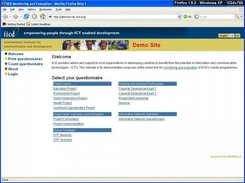 Homepage demosurvey of iicd