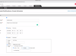 Scheduled Notifications WebEOC Board