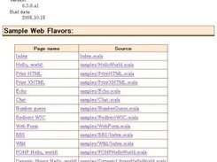 Web Flavor Sample