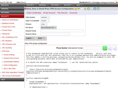CacheGuard Gateway VPN Windows Script