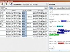 Added some variables, highlighted in the template view