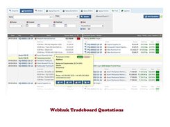 Webhuk Tradeboard Quotations