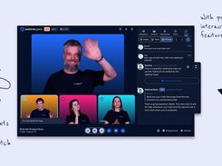 Webinar Software packed with interaction features