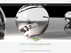 WebIndexer CMS Screenshot 1