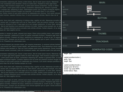 Webkit Scrollbar Generator Screenshot 1