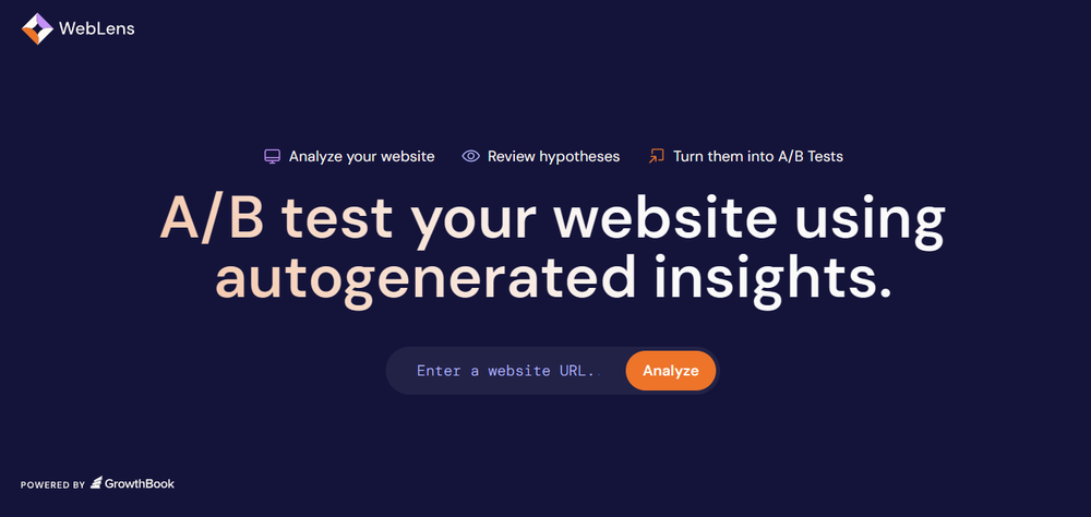 WebLens Screenshot 1