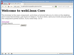 webLinux Core