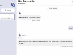 WebLLM Screenshot 1