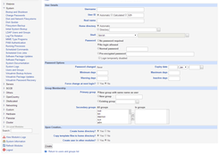 Webmin Screenshot 1