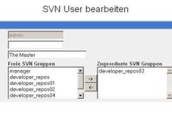 Screenshot SVN Admin