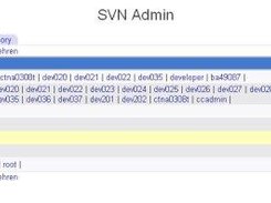 Screenshot SVN Admin